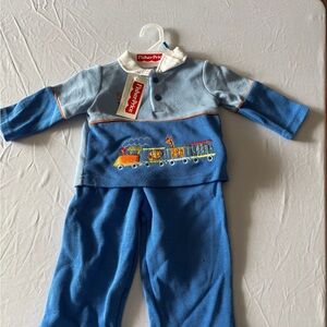 Fisher-Price Blue Kids Matching Set